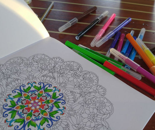 24-Page Monthly Mandala Coloring Book | Mindful Coloring for Stress Relief, Creativity & Self-Care  | Printable Adult Coloring Pages for Every Month”